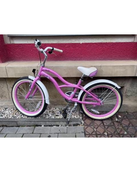 Bikestar Cruiser Kinderrad Mädchen *20 Zoll, Rahmen 30cm, Singlespeed, U Brake / Rücktritt