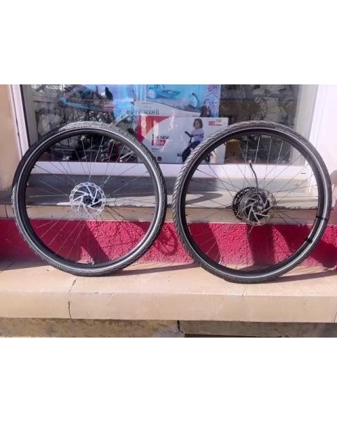 Laufradsatz Inkl. Motor 250 Watt *48 Volt 2, 25Km/h, 28" x 1,60, Continental Mäntel