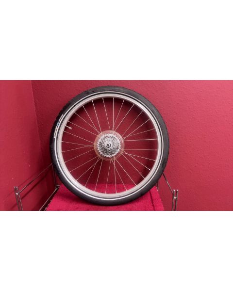 24" Laufrad Hinten *24 Zoll x 1.75, Inkl. Mandel, Inkl. Kassette , 7 Fach