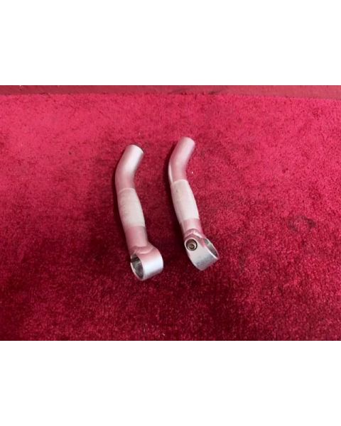 Lenkerhörnchen Fahrrad Fahrradlenker Hörner Lenkergriffe *Silber