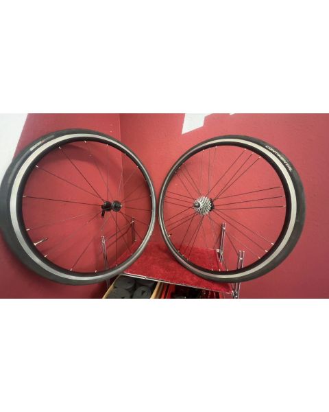 Campagnolo Zonda C17 Laufradsatz 28 Zoll *28 Zoll, Felgenbremse, 9 Fach Campangnolo , Kassette 